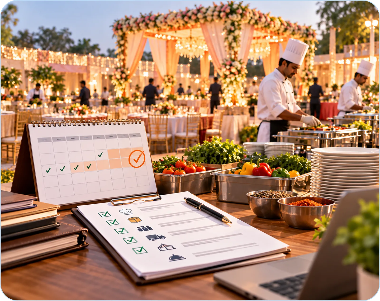 Wedding Season Prep: The 90-Day Countdown Plan for Gujarat Caterers