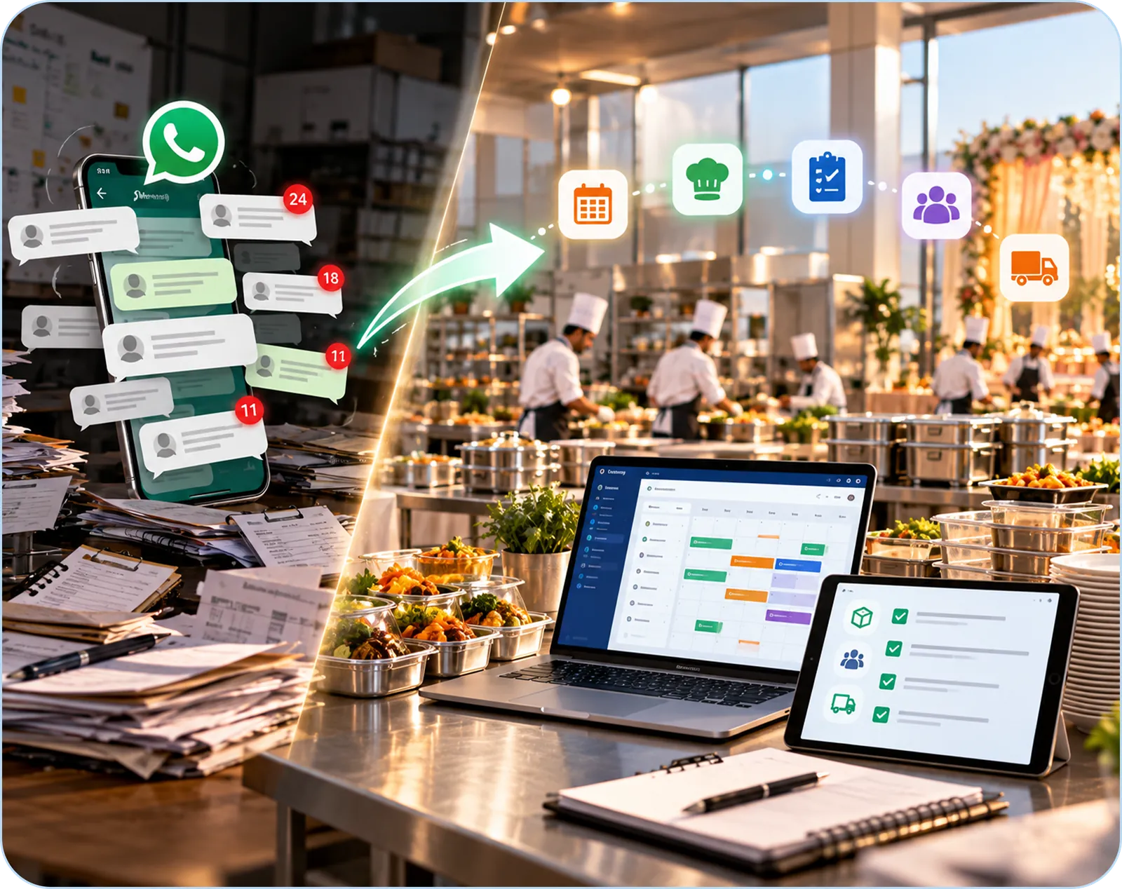 From WhatsApp Chaos to Catering Systems: A Migration Plan That Doesn't Break Your Team